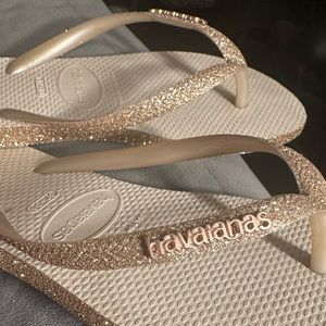HAVAIANAS Slim Ombré Glitter Sandal